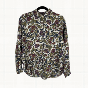 Camisa Floral barroca Vintage