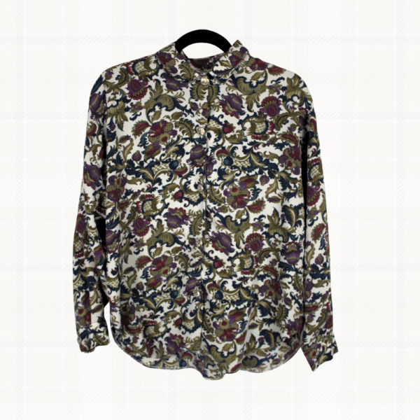 Camisa Floral barroca Vintage