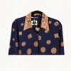 Camisa Azul con diseños