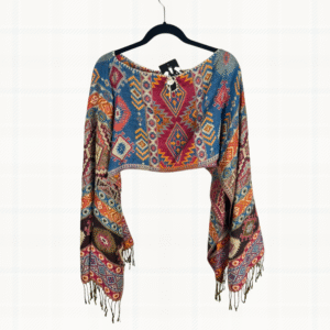 Poncho crop artesanal